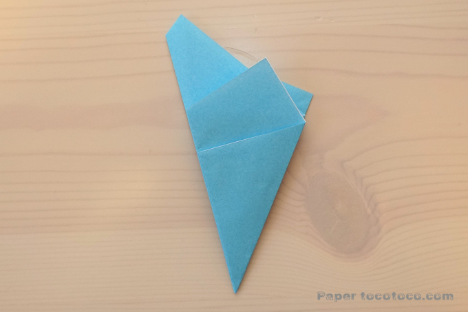 折り紙3D星の折り方