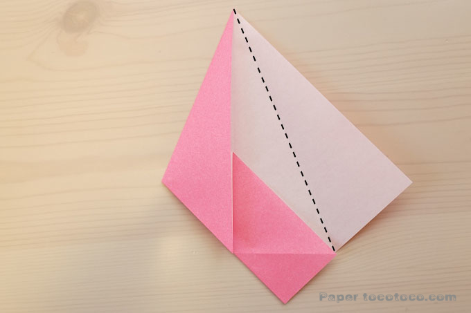 折り紙3D星2の折り方