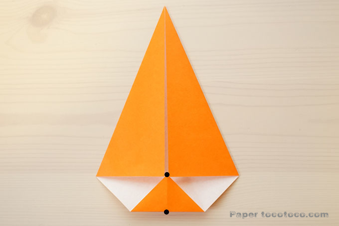 折り紙星1の折り方