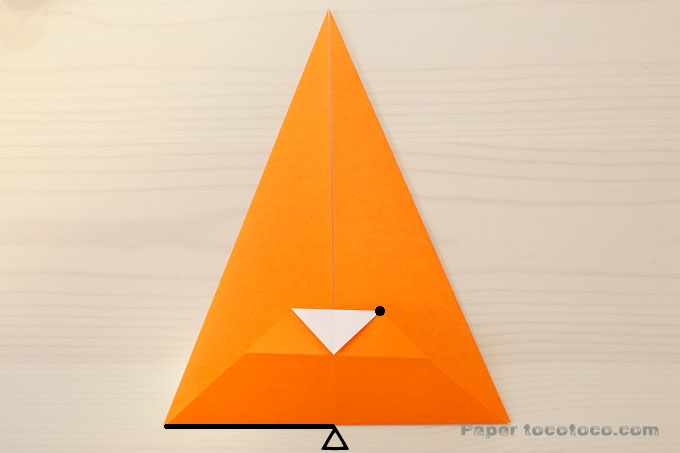 折り紙星1の折り方