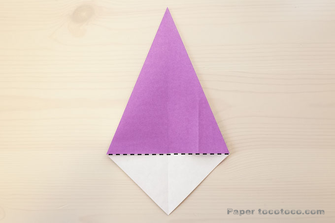 折り紙星2の折り方