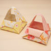 折り紙☆角香箱(つのこうばこ)の折り方☆角香箱のアレンジ２