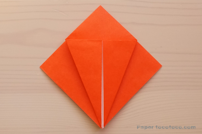 折り紙角香箱3の折り方