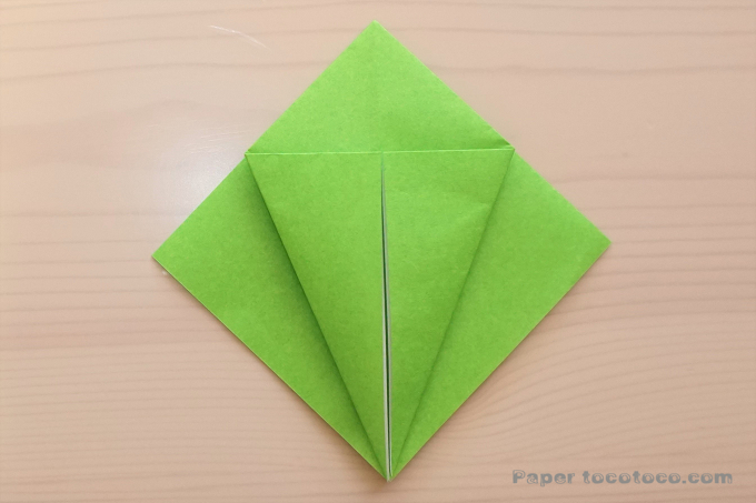 折り紙角香箱４の折り方