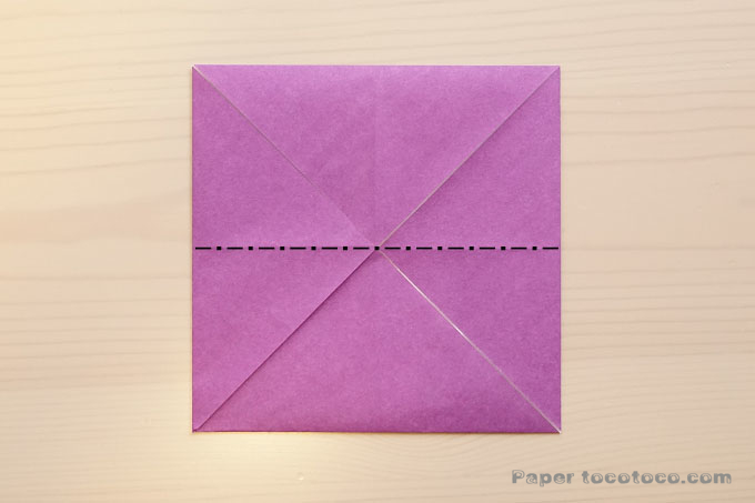 折り紙三方1の折り方