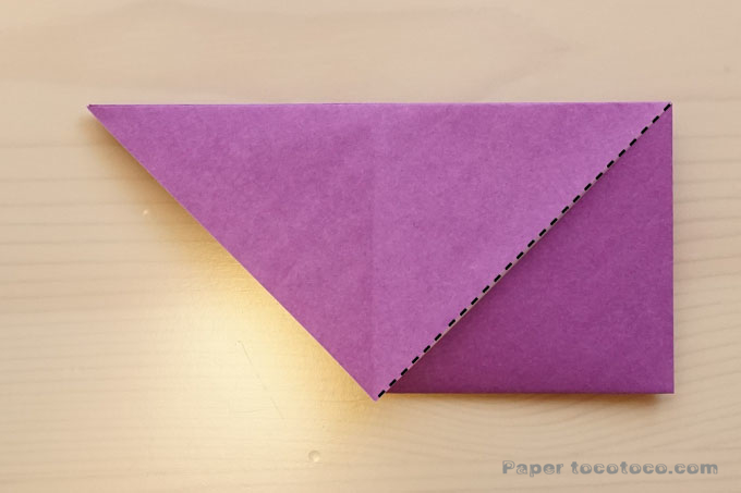 折り紙三方1の折り方