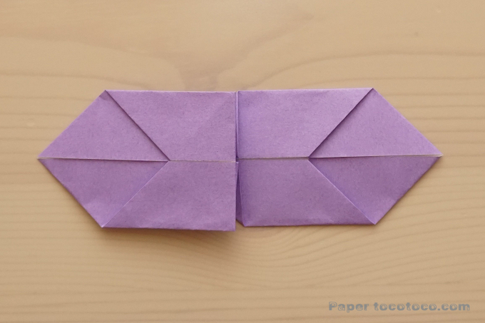 折り紙リボン2の折り方