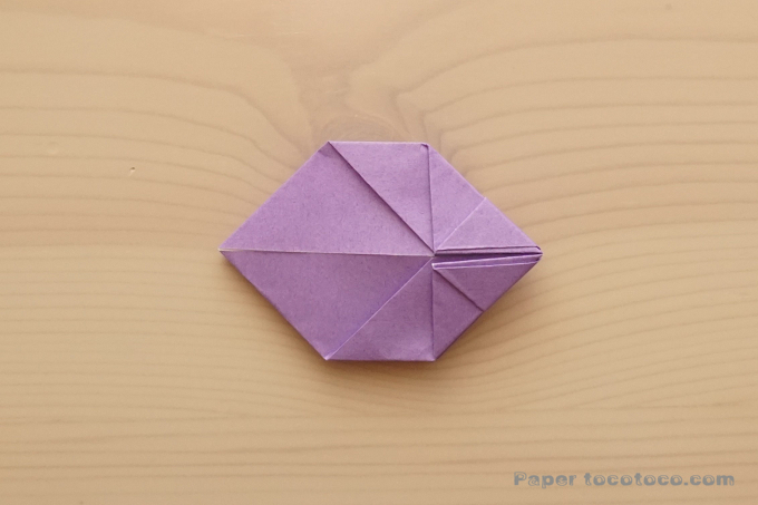 折り紙リボン2の折り方