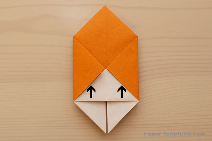 折り紙箱の折り方2