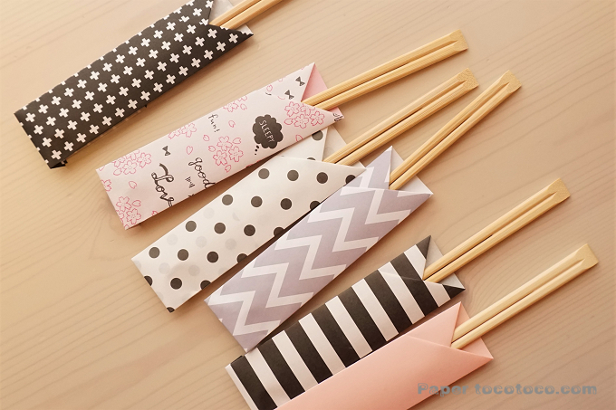 箸袋 箸置き Chopstick Envelope Chopstick Rest おりがみレシピのpaper Tocotoco