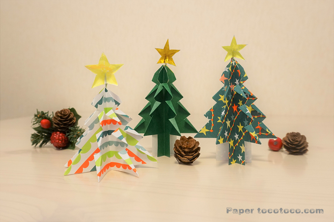 クリスマス－Christmas－ | おりがみレシピのpaper tocotoco