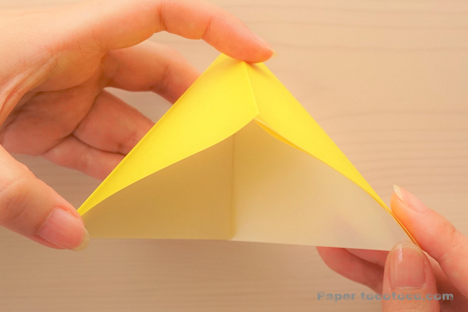 折り紙風船の作り方