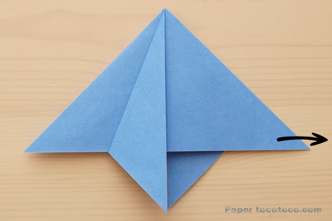 折り紙星の折り方3
