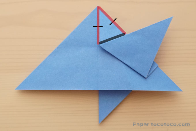 折り紙星の折り方3
