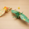折り紙☆箱鶴の折り方☆大きな羽根が素敵な鶴の小物入れ