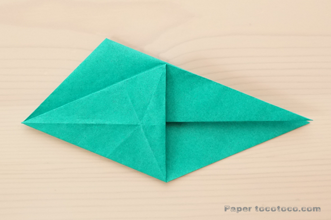 折り紙箱鶴の折り方2