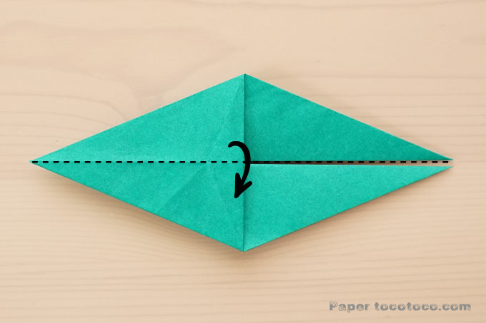 折り紙箱鶴の折り方2