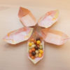 折り紙☆花びら小皿の折り方☆5つで桜のお花に！簡単かわいい使えるお皿
