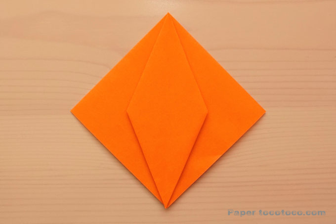 ジャックオランタンの折り方1