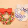 折り紙☆リースの折り方☆折り紙8枚で簡単おしゃれなクリスマスリース