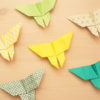 折り紙☆ちょうちょの折り方☆簡単かわいい！伝承おりがみの蝶々