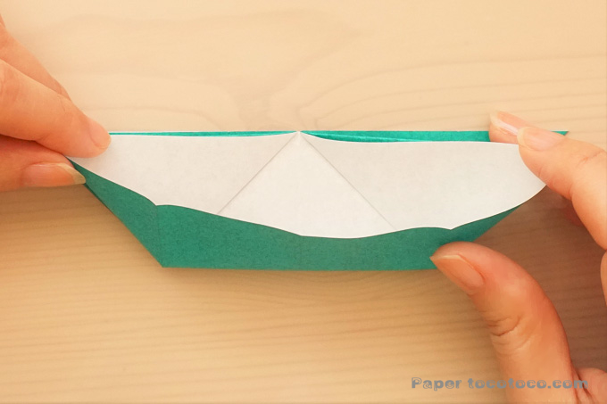 折り紙ちょうちょの折り方1